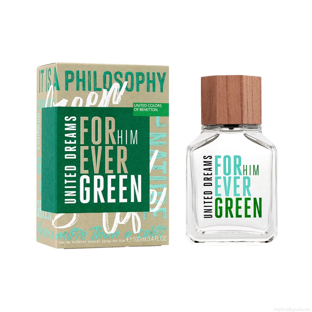 Perfume Benetton Forever Green Masculino Eau de Toilette 100 ml Perfume Benetton Forever Green Masculino Eau de Toilette 100 ml