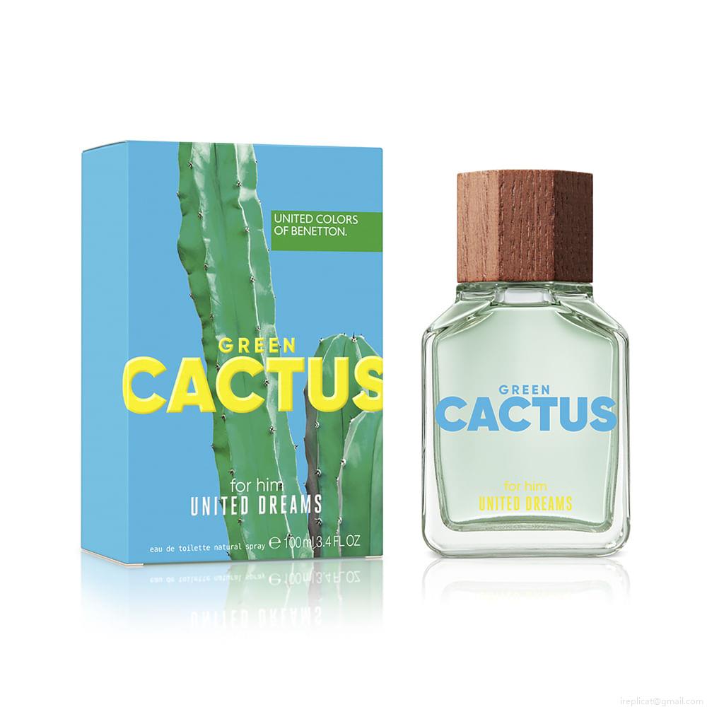 Perfume United Colors Of Benetton United Dreams Green Him Masculino Eau de Toilette 100 ml Perfume United Colors Of Benetton United Dreams Green Him Masculino Eau de Toilette 100 ml