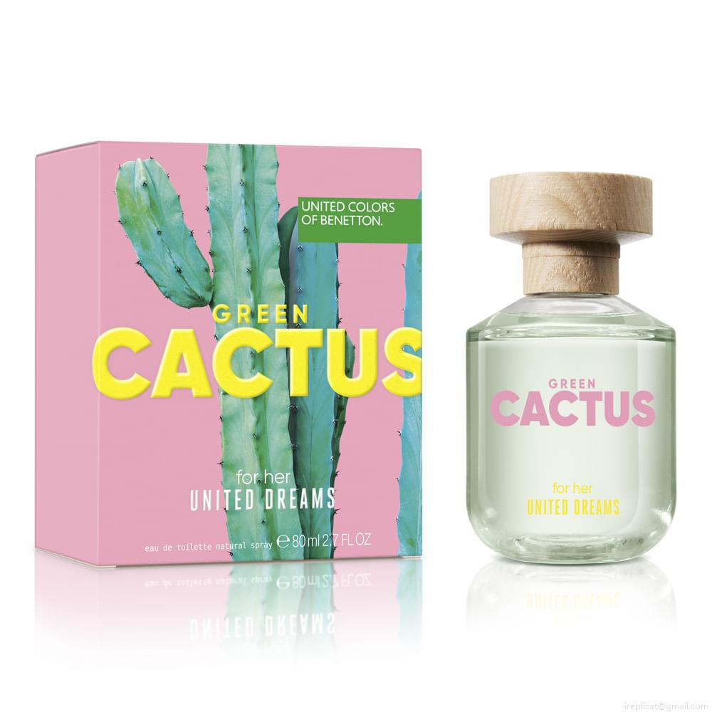 Perfume United Colors Of Benetton United Dreams Green Her Feminino Eau de Toilette 80 ml Perfume United Colors Of Benetton United Dreams Green Her Feminino Eau de Toilette 80 ml