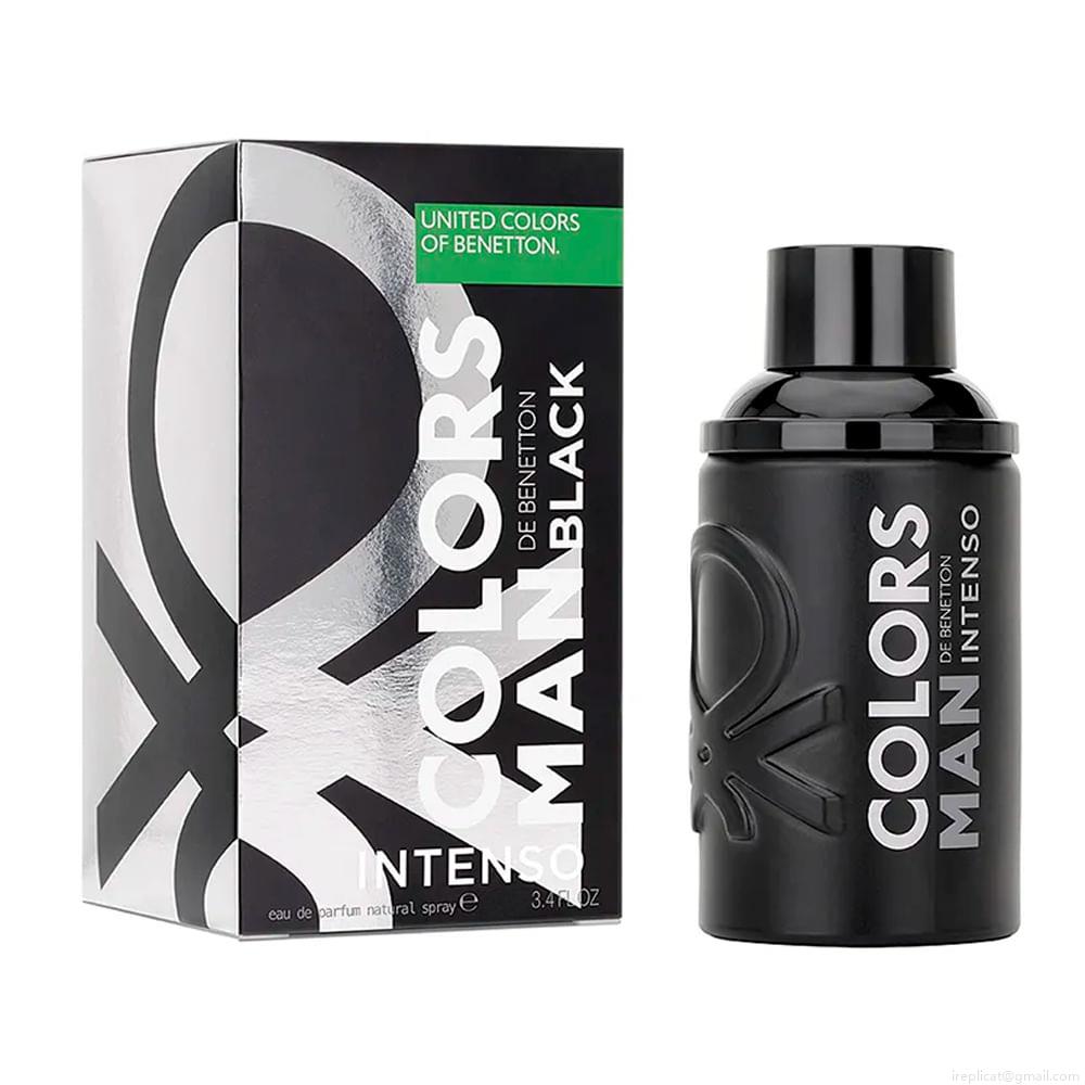 Perfume United Colors of Benetton Man Black Intenso Masculino Eau de Parfum 200 ml Perfume United Colors of Benetton Man Black Intenso Masculino Eau de Parfum 200 ml