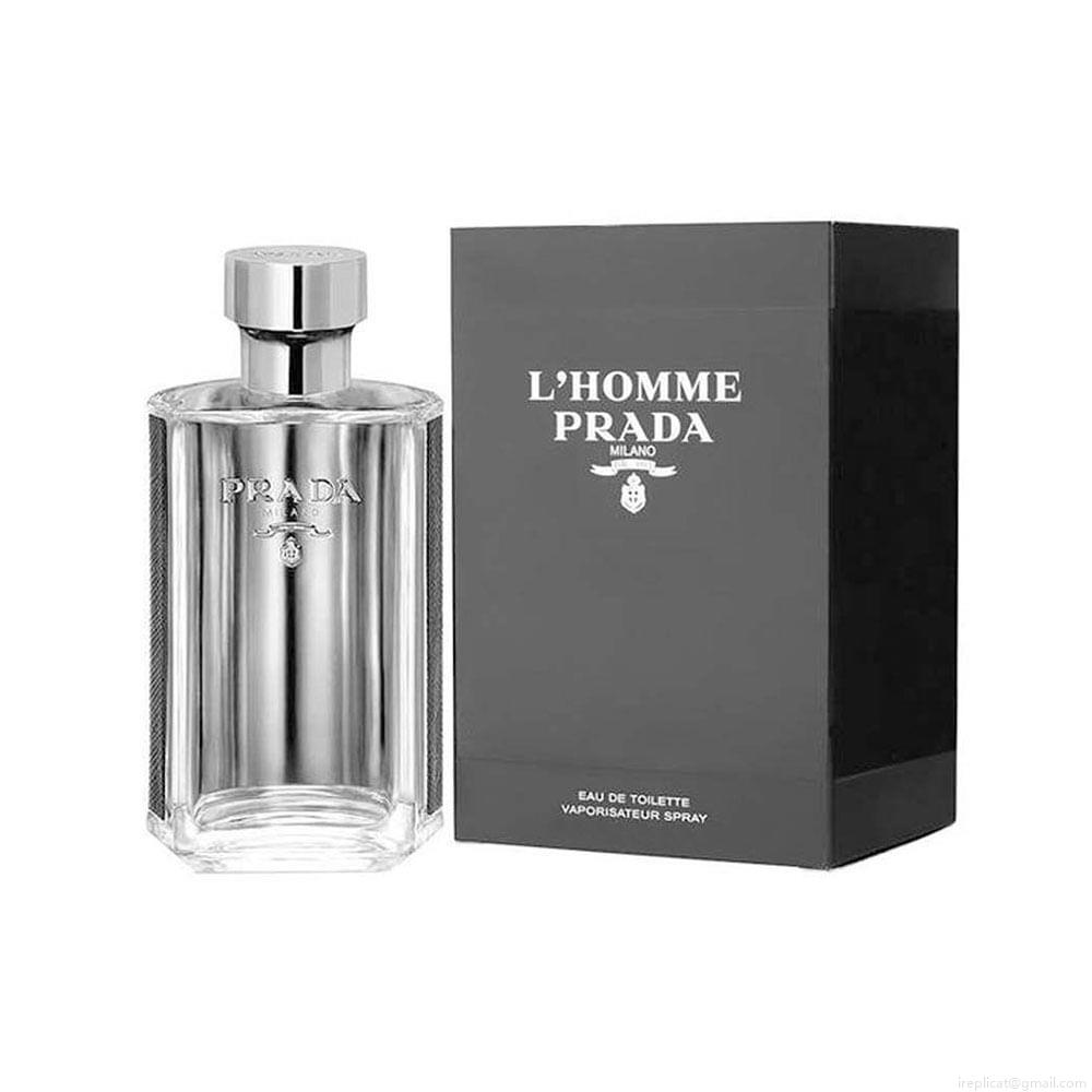 Perfume Prada L'Homme Masculino Eau de Toilette 100 ml Perfume Prada L'Homme Masculino Eau de Toilette 100 ml