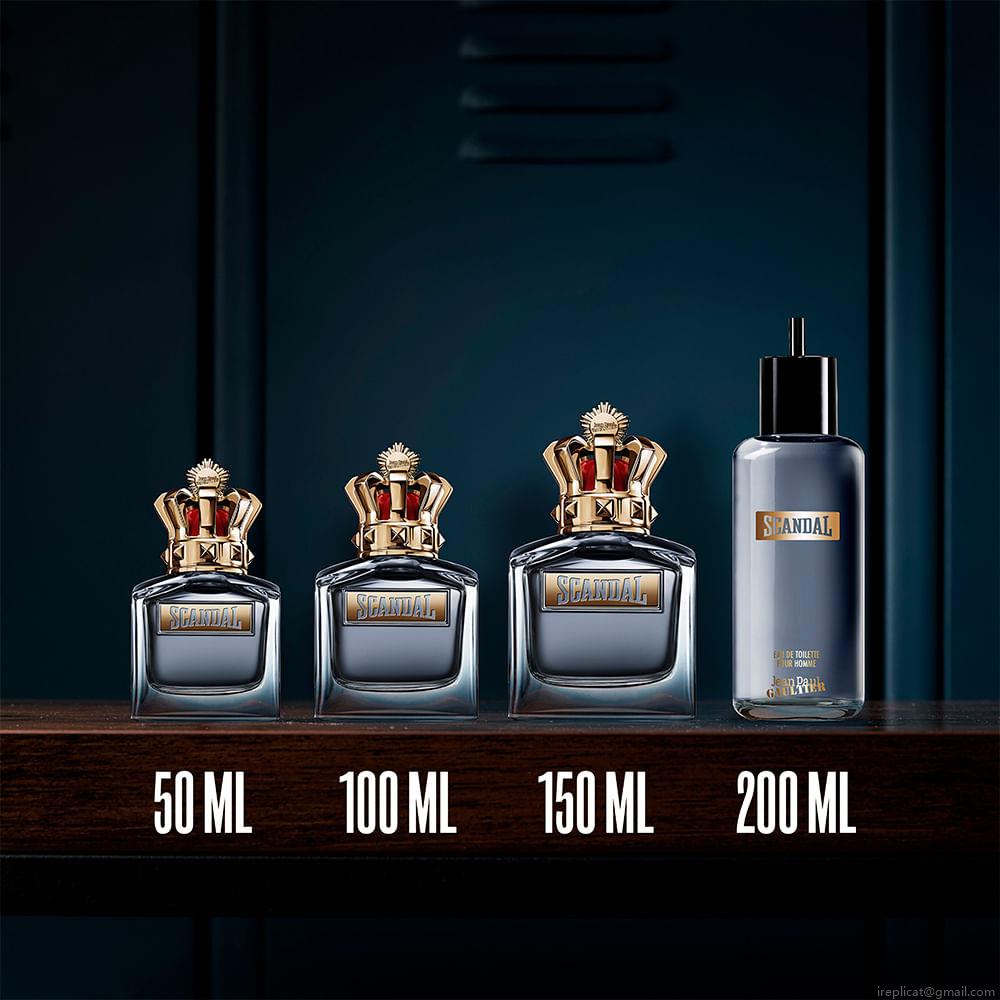 Perfume Jean Paul Gaultier Scandal Pour Homme Masculino Eau de Toilette Refil 200 ml Perfume Jean Paul Gaultier Scandal Pour Homme Masculino Eau de Toilette Refil 200 ml