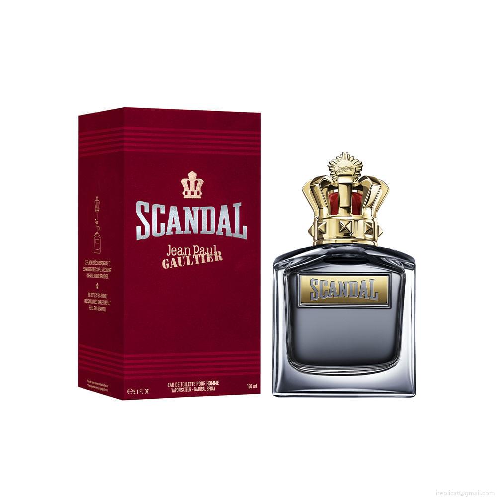 Perfume Jean Paul Gaultier Scandal Pour Homme Masculino Eau de Toilette Recarregável 150 ml Perfume Jean Paul Gaultier Scandal Pour Homme Masculino Eau de Toilette Recarregável 150 ml