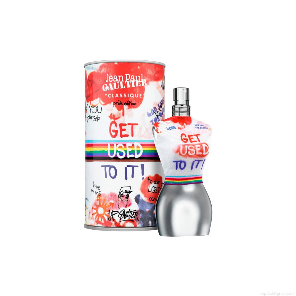 Perfume Jean Paul Gaultier Classique Pride Edição de Colecionador Feminino Eau de Toilette 100 ml Perfume Jean Paul Gaultier Classique Pride Edição de Colecionador Feminino Eau de Toilette 100 ml