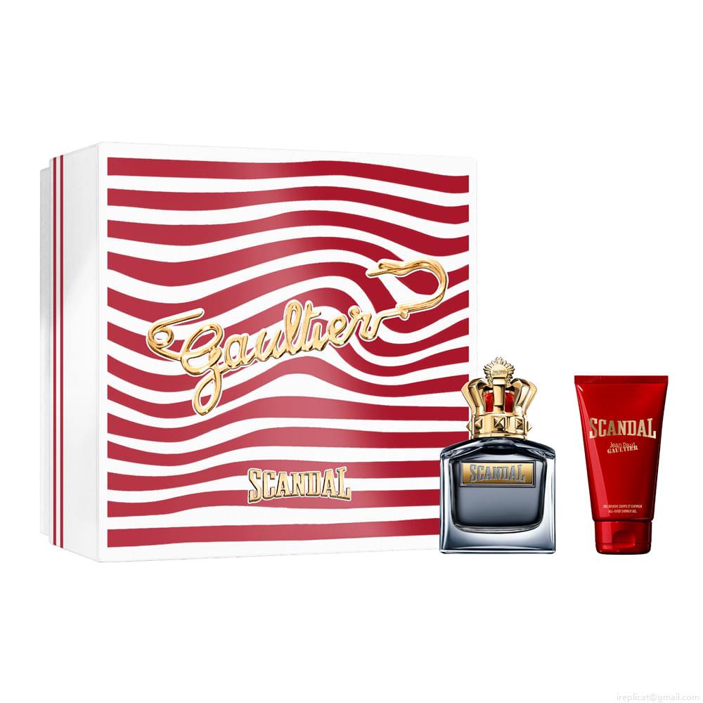 Kit Perfume Jean Paul Gaultier Scandal Masculino Eau de Toilette 50 ml + Gel de Banho 75 ml Kit Perfume Jean Paul Gaultier Scandal Masculino Eau de Toilette 50 ml + Gel de Banho 75 ml