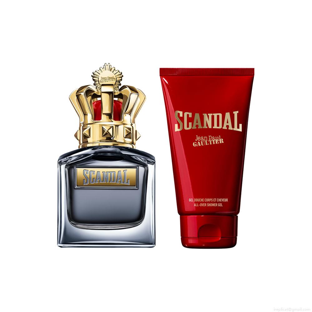 Kit Perfume Jean Paul Gaultier Scandal Masculino Eau de Toilette 50 ml + Gel de Banho 75 ml Kit Perfume Jean Paul Gaultier Scandal Masculino Eau de Toilette 50 ml + Gel de Banho 75 ml