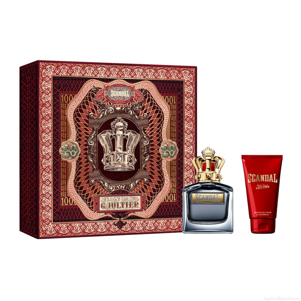 Kit Perfume Jean Paul Gaultier Scandal Masculino Eau de Toilette 100 ml + Gel de Banho 75 ml Kit Perfume Jean Paul Gaultier Scandal Masculino Eau de Toilette 100 ml + Gel de Banho 75 ml