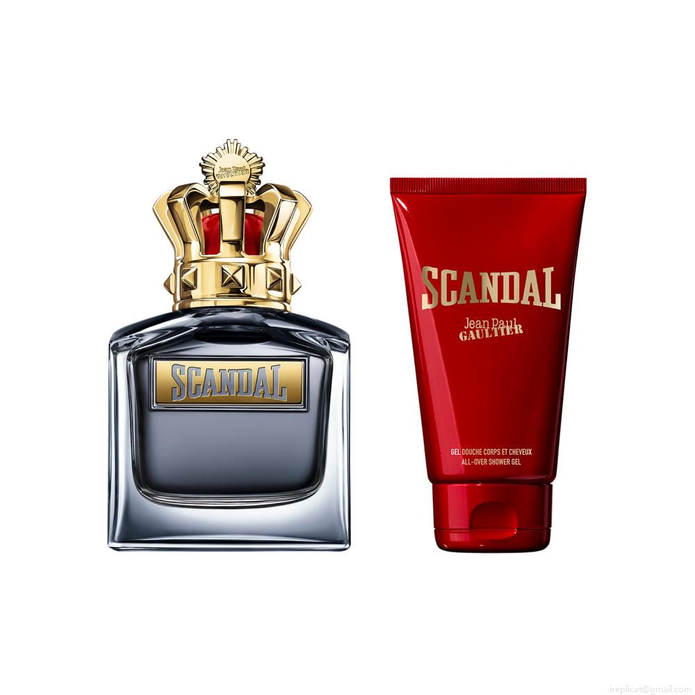 Kit Perfume Jean Paul Gaultier Scandal Masculino Eau de Toilette 100 ml + Gel de Banho 75 ml Kit Perfume Jean Paul Gaultier Scandal Masculino Eau de Toilette 100 ml + Gel de Banho 75 ml