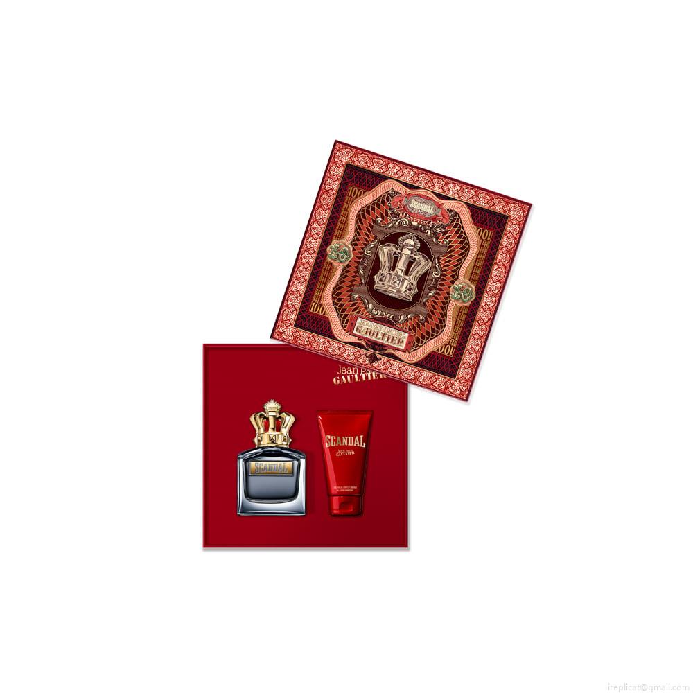 Kit Perfume Jean Paul Gaultier Scandal Masculino Eau de Toilette 100 ml + Gel de Banho 75 ml Kit Perfume Jean Paul Gaultier Scandal Masculino Eau de Toilette 100 ml + Gel de Banho 75 ml