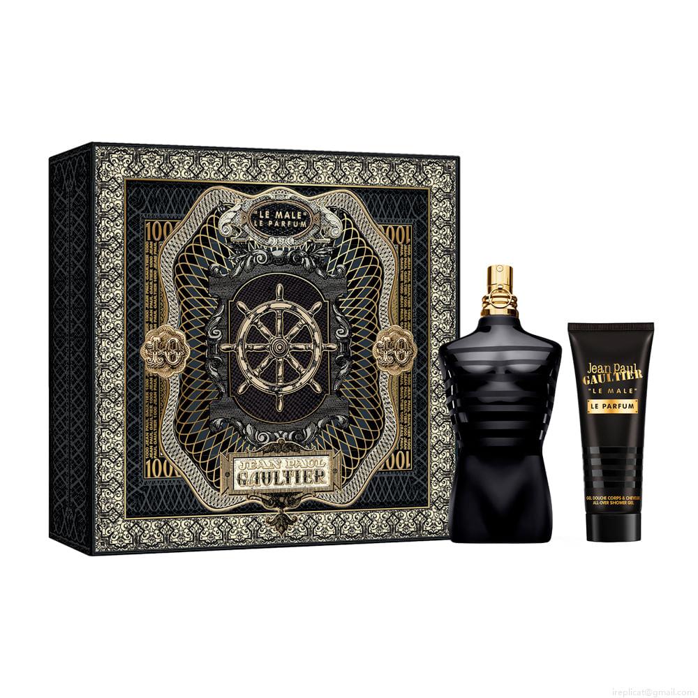 Kit Perfume Jean Paul Gaultier Le Male Le Parfum Masculino Eau de Parfum 125 ml + Gel de Banho 75 ml Kit Perfume Jean Paul Gaultier Le Male Le Parfum Masculino Eau de Parfum 125 ml + Gel de Banho 75 ml