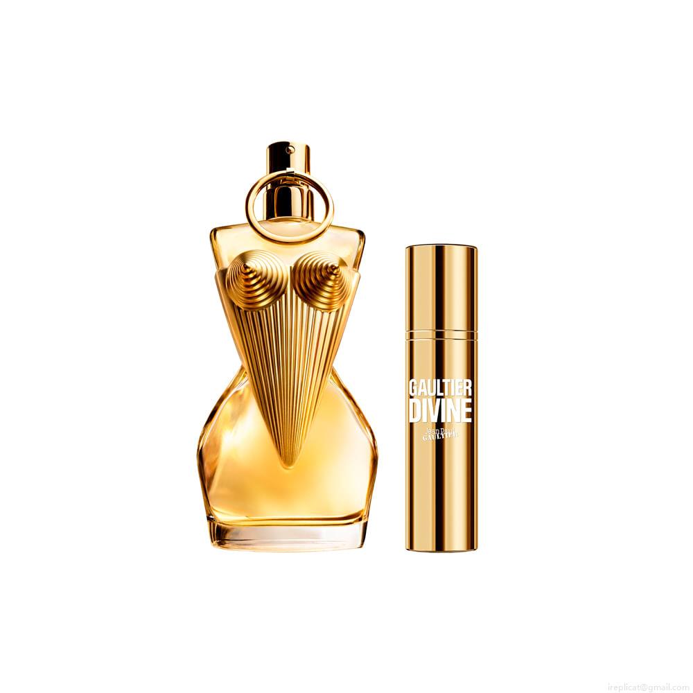 Kit Perfume Jean Paul Gaultier Divine Feminino Eau de Parfum 50 ml + Miniatura 10 ml Kit Perfume Jean Paul Gaultier Divine Feminino Eau de Parfum 50 ml + Miniatura 10 ml