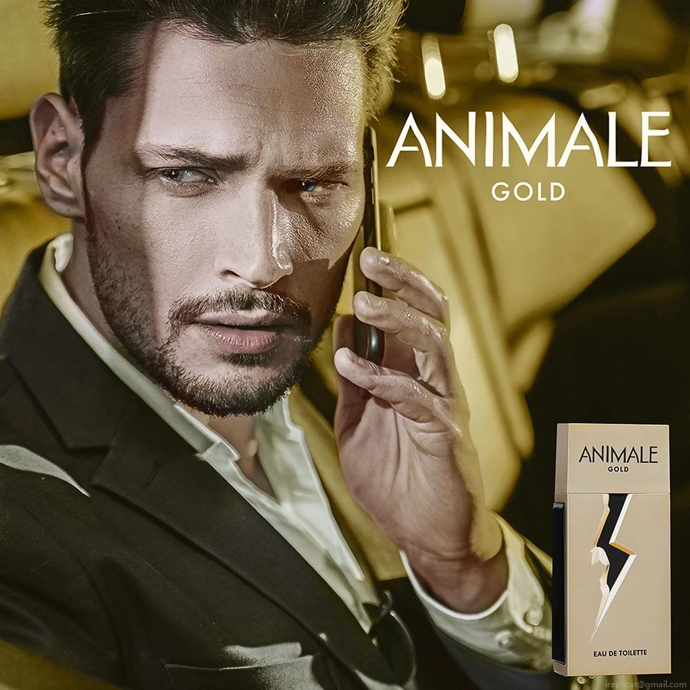 Perfume Animale Gold Masculino Eau de Toilette 30 ml Perfume Animale Gold Masculino Eau de Toilette 30 ml