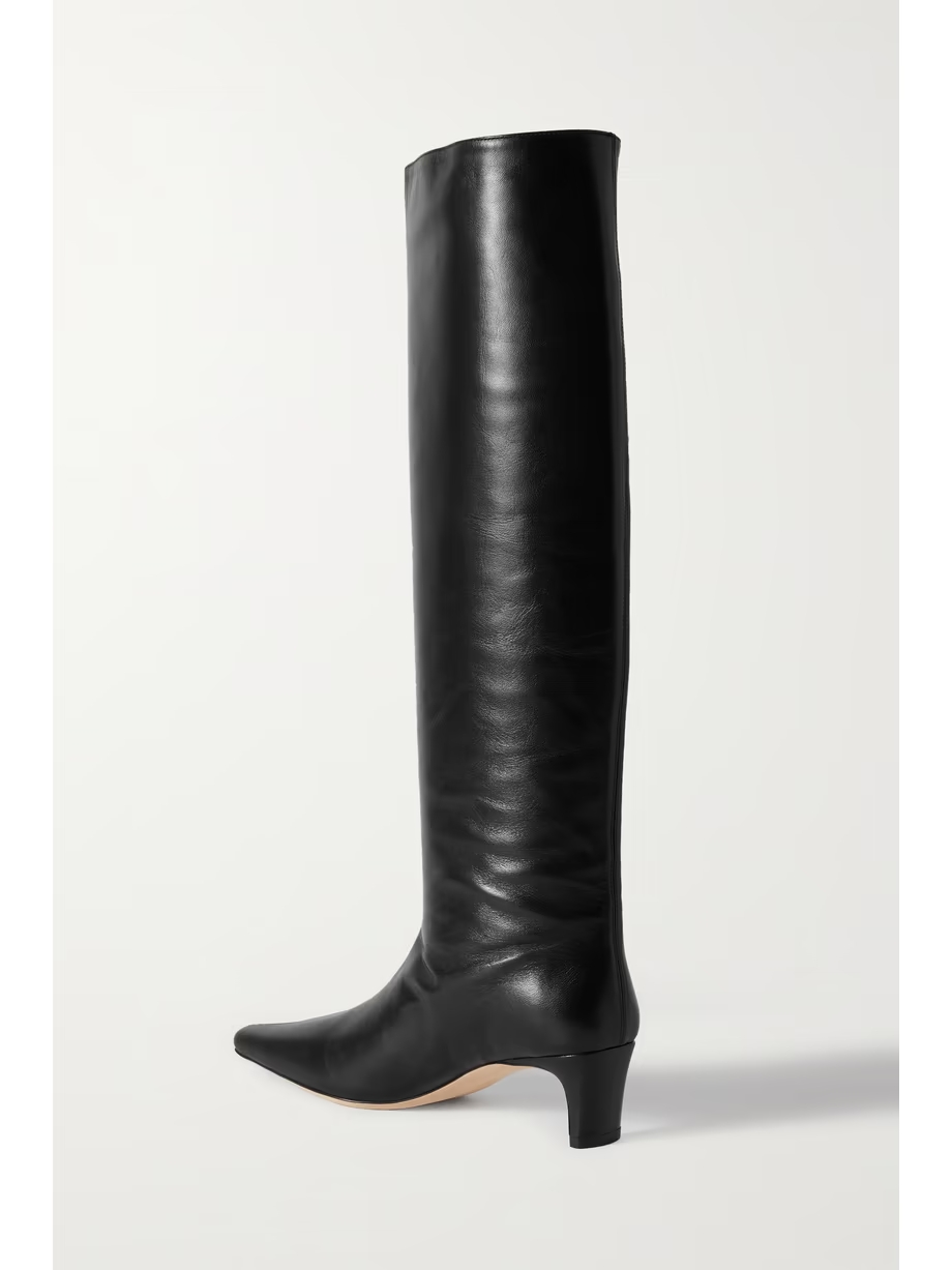 Wally leather knee boots Wally leather knee boots