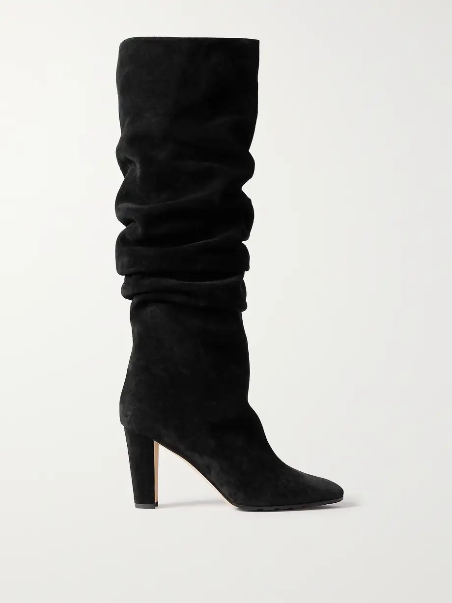 Calassohi 90 suede knee boots Calassohi 90 suede knee boots