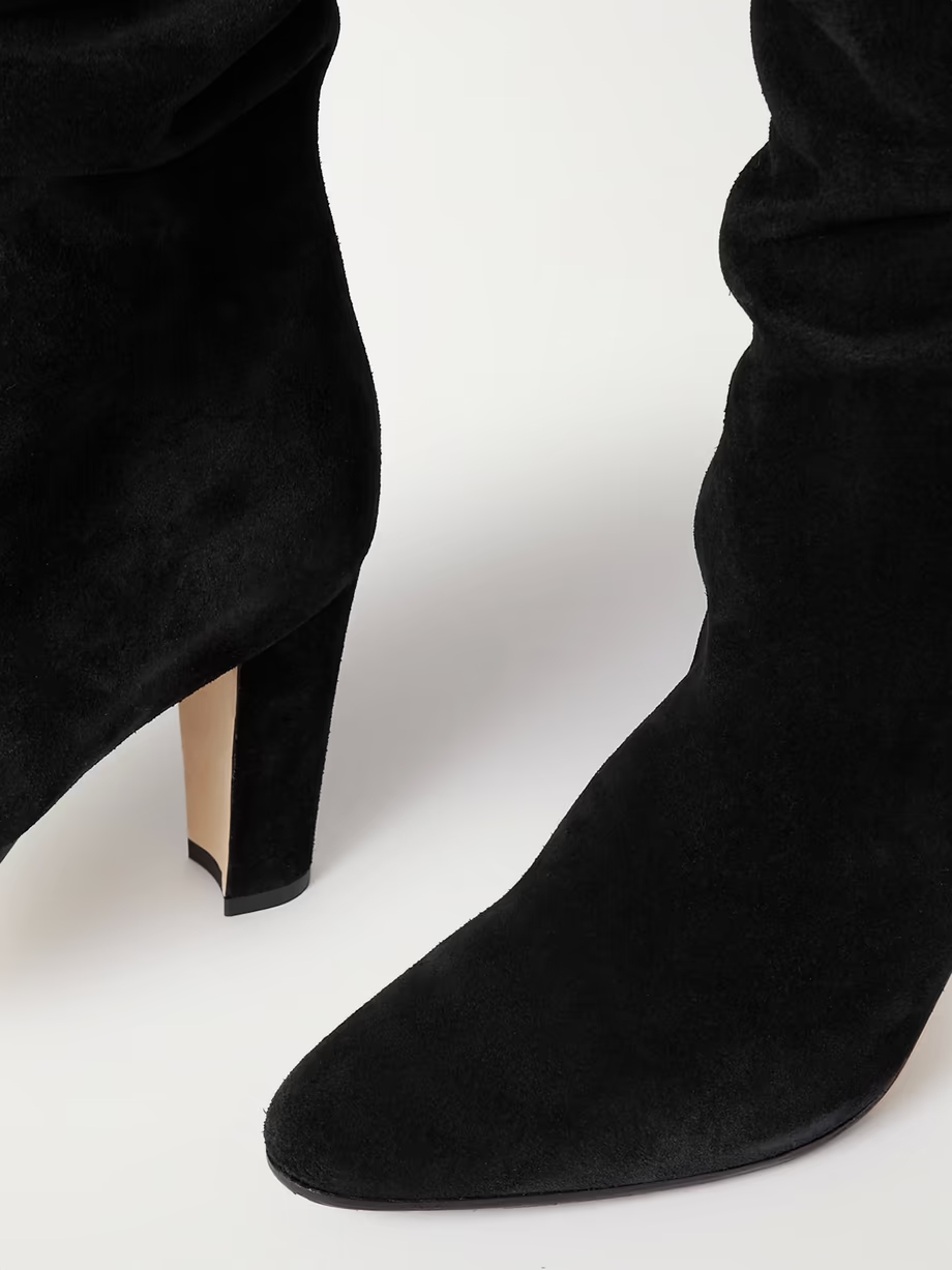 Calassohi 90 suede knee boots Calassohi 90 suede knee boots