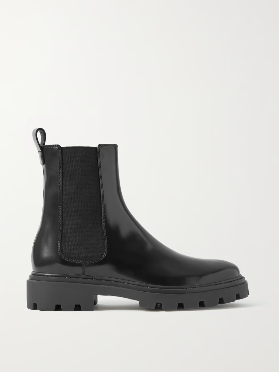 Gomma Pesante glossed-leather Chelsea boots Gomma Pesante glossed-leather Chelsea boots