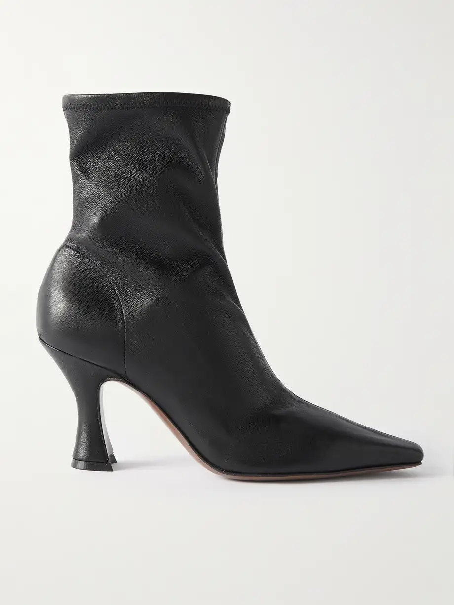 Ran stretch-leather ankle boots Ran stretch-leather ankle boots