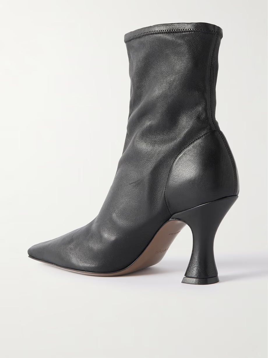 Ran stretch-leather ankle boots Ran stretch-leather ankle boots