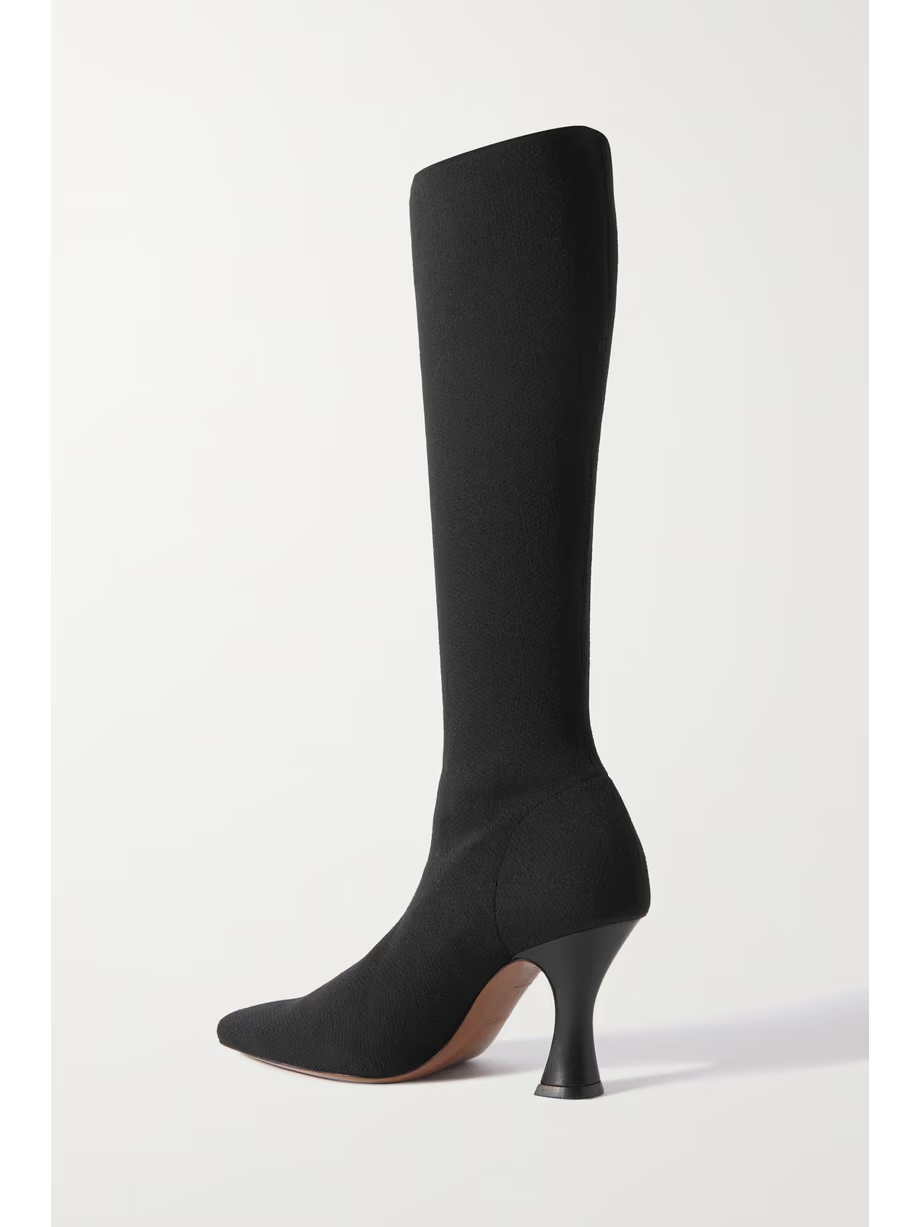Ran stretch-knit knee boots Ran stretch-knit knee boots