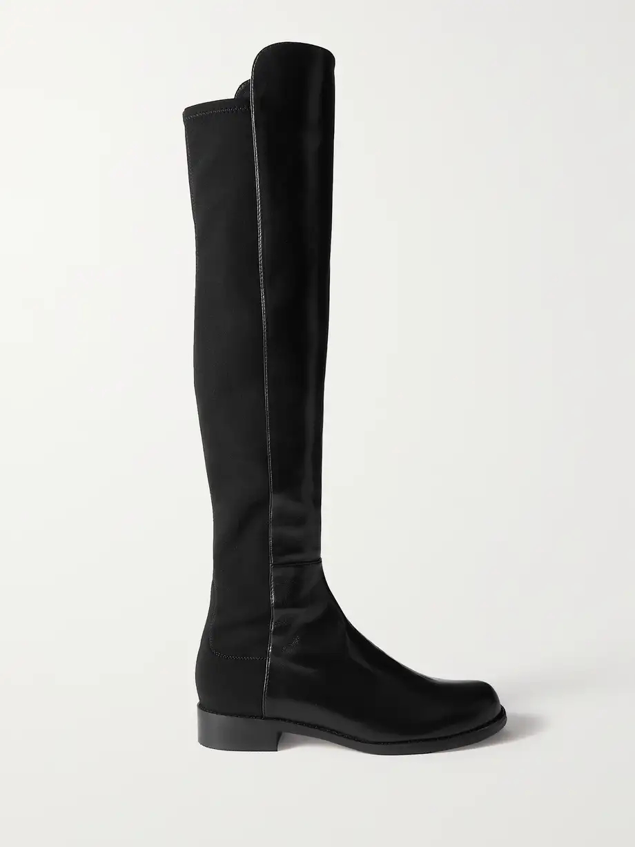 5050 Lift leather and stretch over-the-knee boots 5050 Lift leather and stretch over-the-knee boots