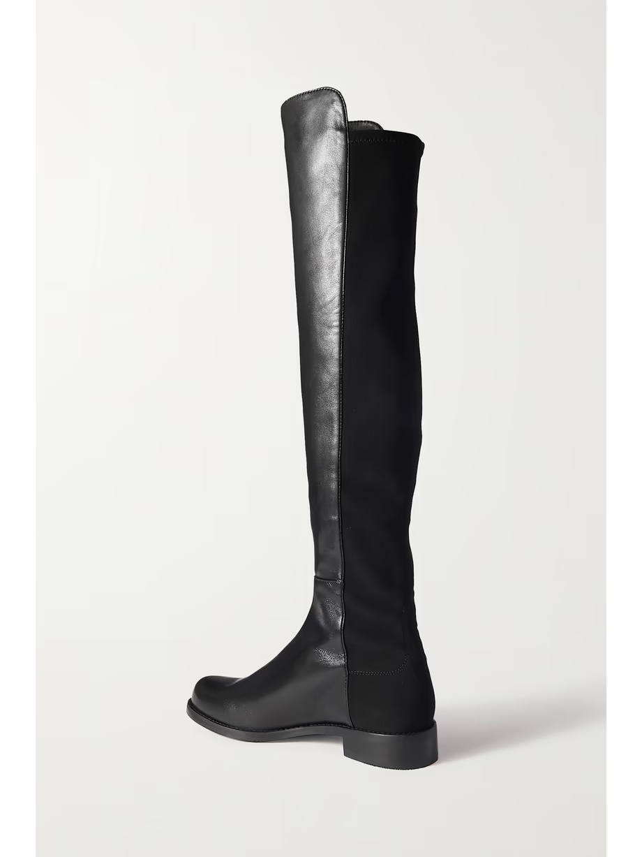 5050 Lift leather and stretch over-the-knee boots 5050 Lift leather and stretch over-the-knee boots