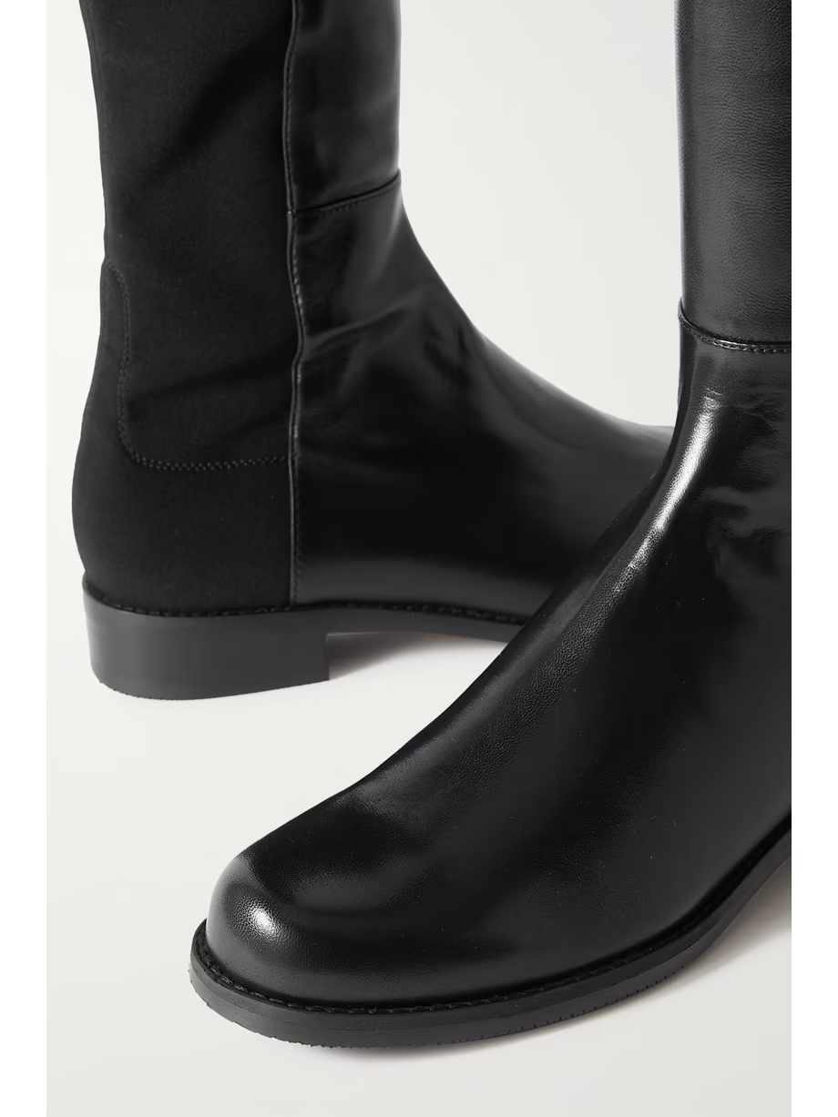 5050 Lift leather and stretch over-the-knee boots 5050 Lift leather and stretch over-the-knee boots