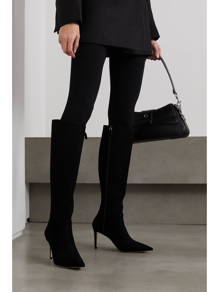 Stuart suede knee boots Stuart suede knee boots
