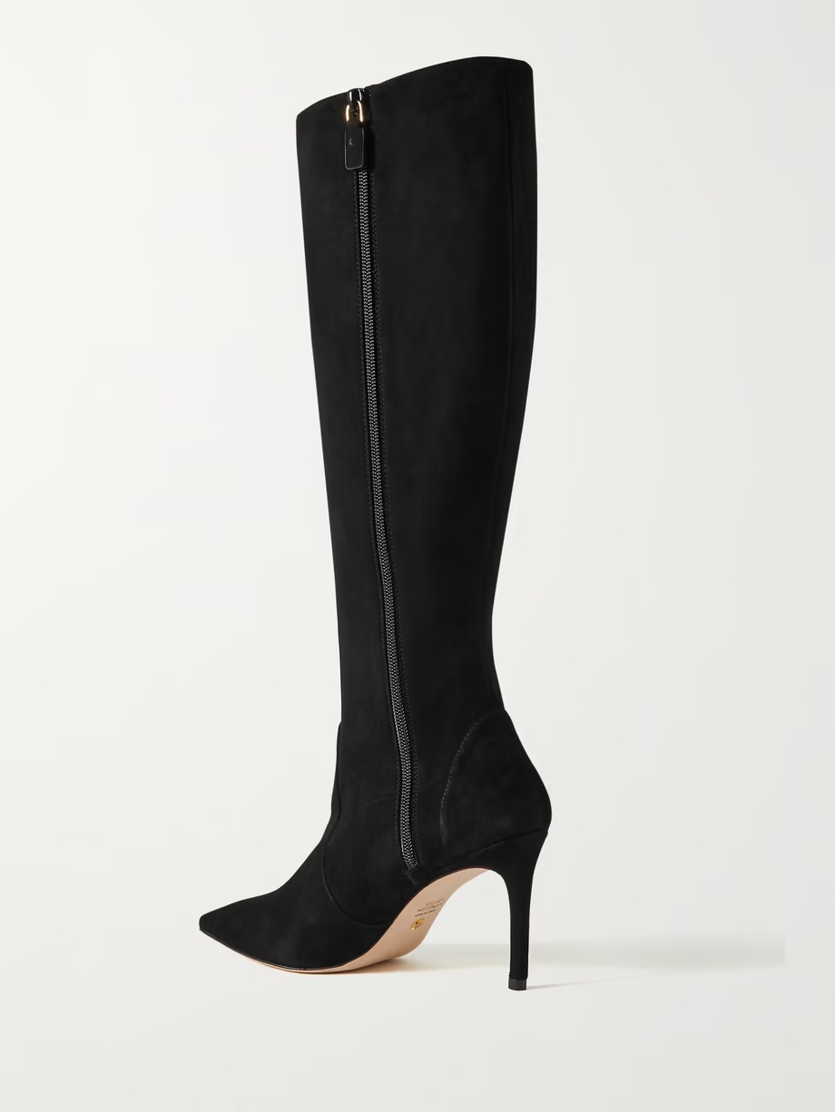Stuart suede knee boots Stuart suede knee boots