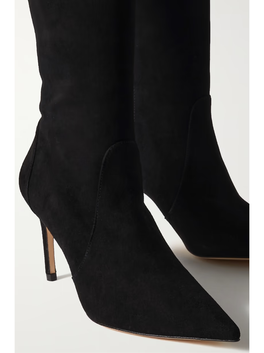 Stuart suede knee boots Stuart suede knee boots