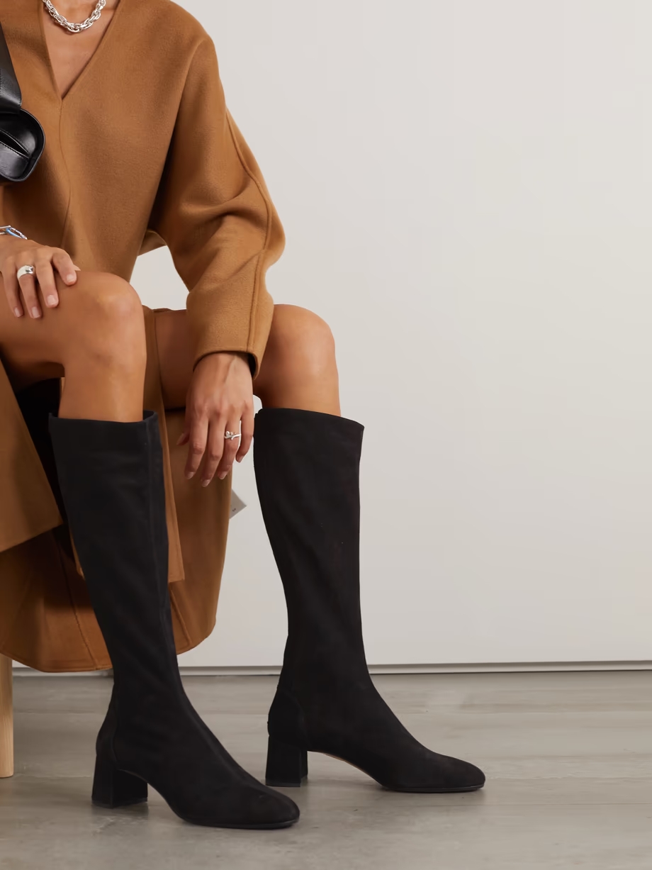 Saint Honore suede knee boots Saint Honore suede knee boots