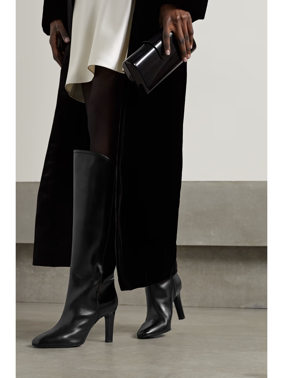 Jane embellished leather knee boots Jane embellished leather knee boots