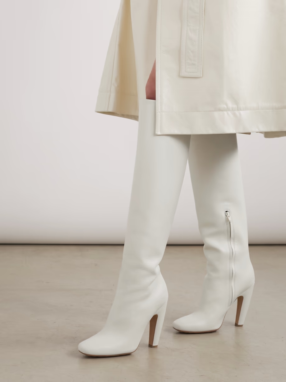 Veneta leather knee boots Veneta leather knee boots