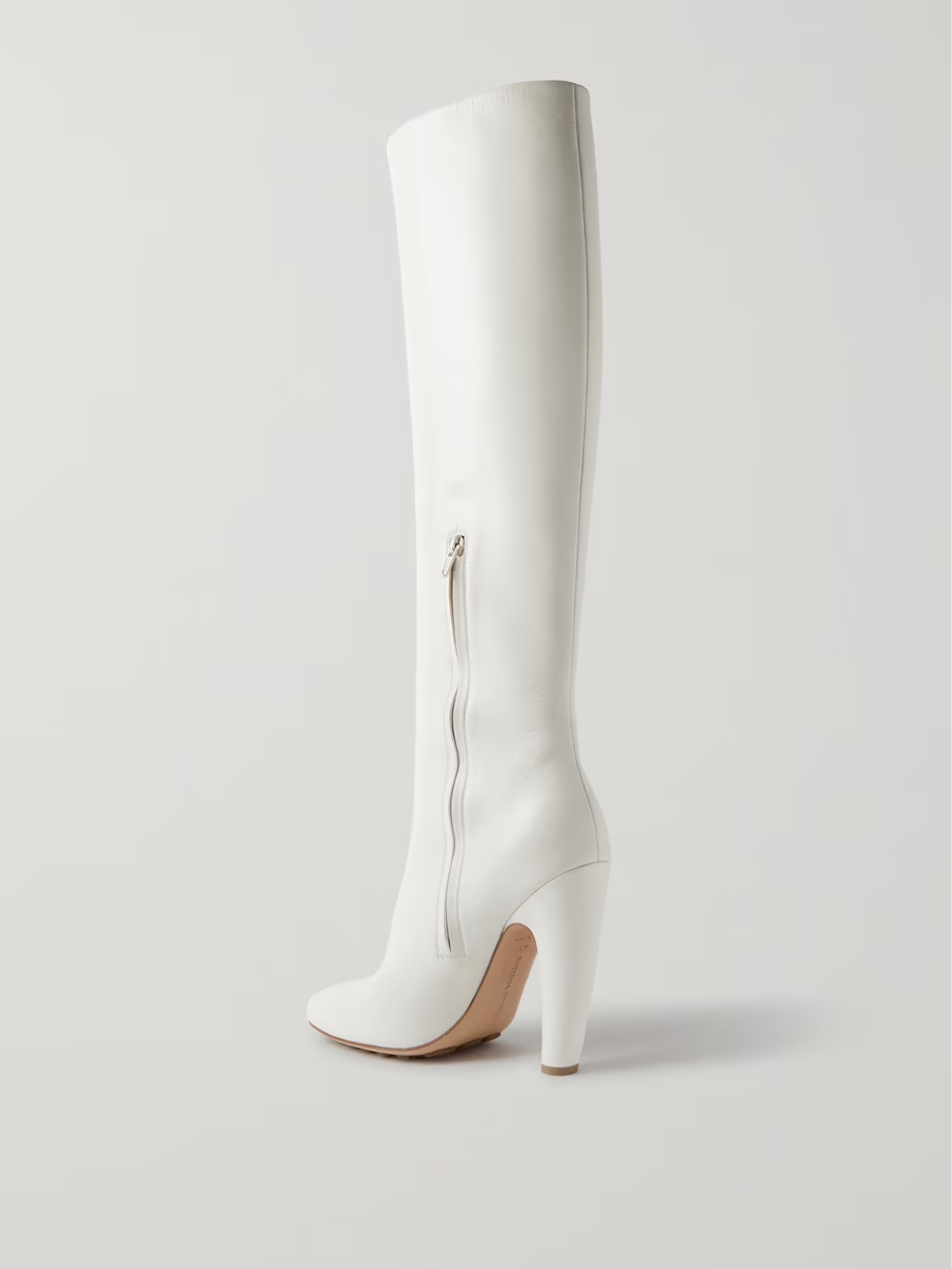 Veneta leather knee boots Veneta leather knee boots