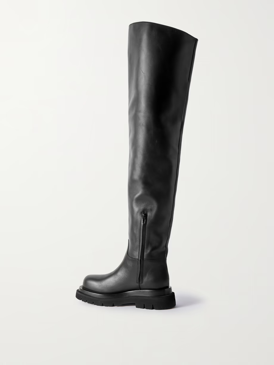Cuissard leather over-the-knee boots Cuissard leather over-the-knee boots