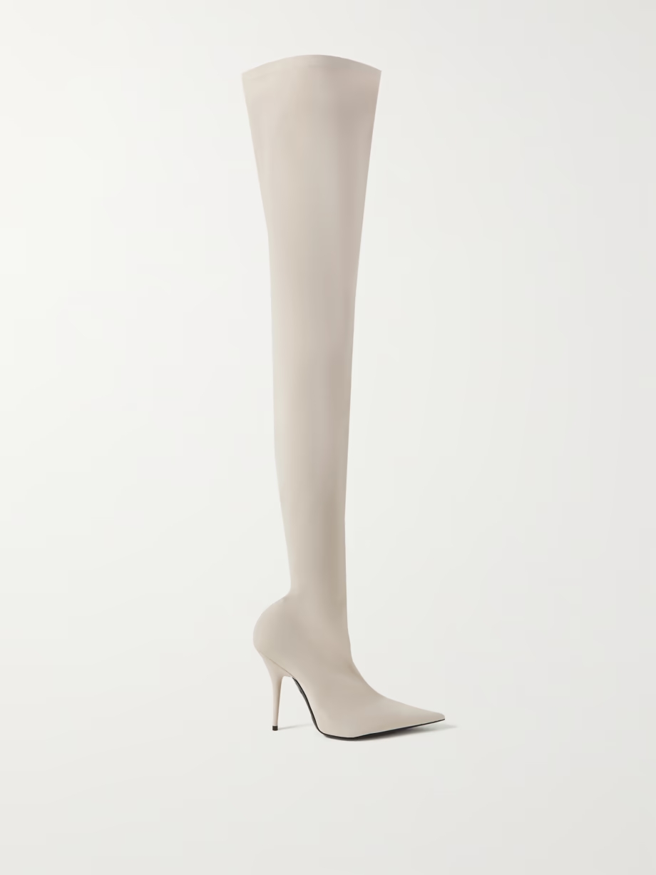 Knife stretch-knit over-the-knee boots Knife stretch-knit over-the-knee boots