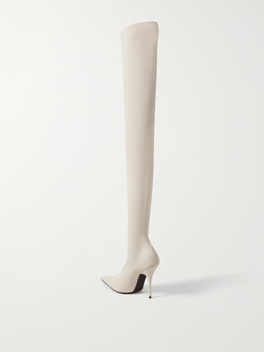Knife stretch-knit over-the-knee boots Knife stretch-knit over-the-knee boots