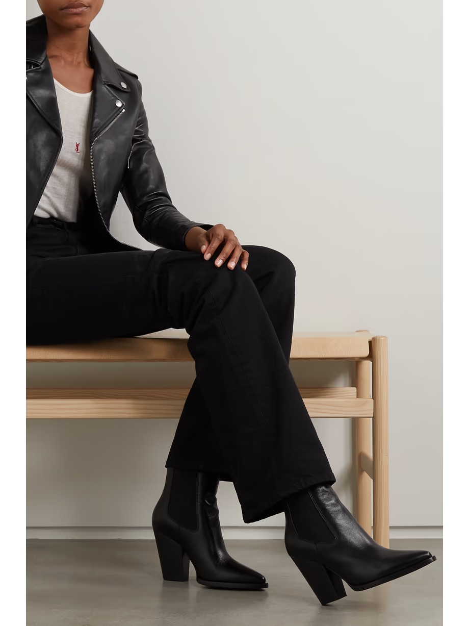 Theo leather ankle boots Theo leather ankle boots