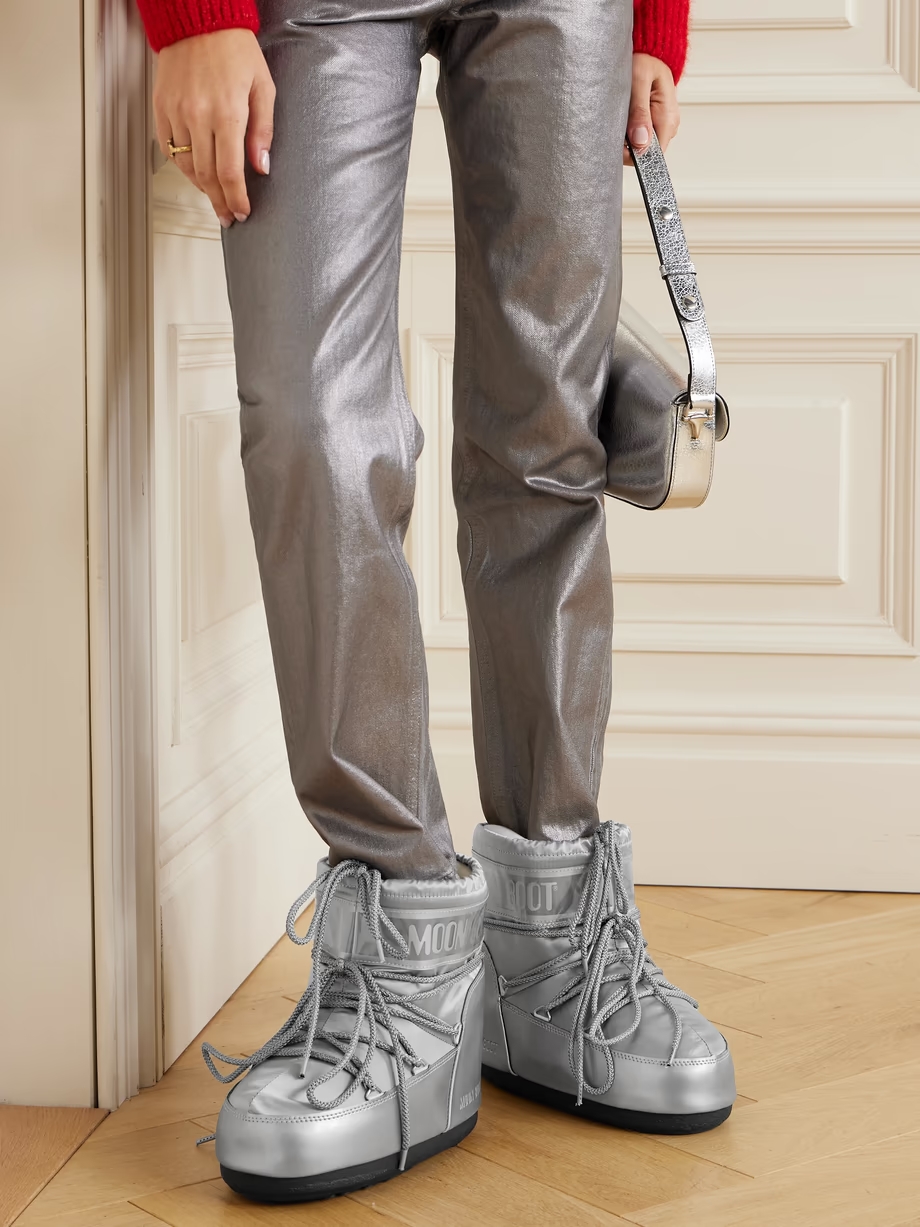 Icon Low Glance shell and PVC snow boots Icon Low Glance shell and PVC snow boots