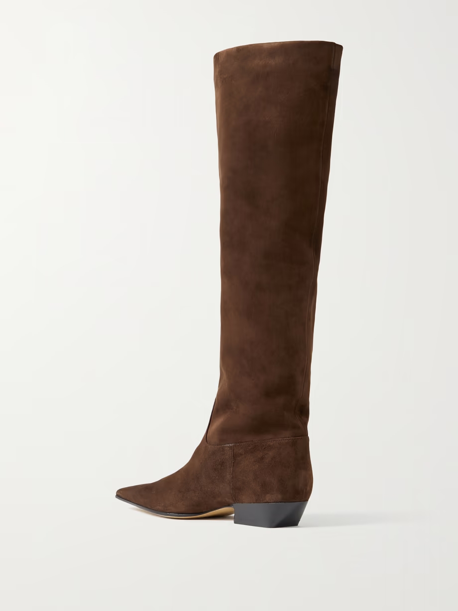 Marfa suede knee boots Marfa suede knee boots