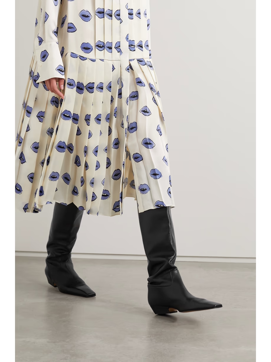 Marfa leather knee boots Marfa leather knee boots