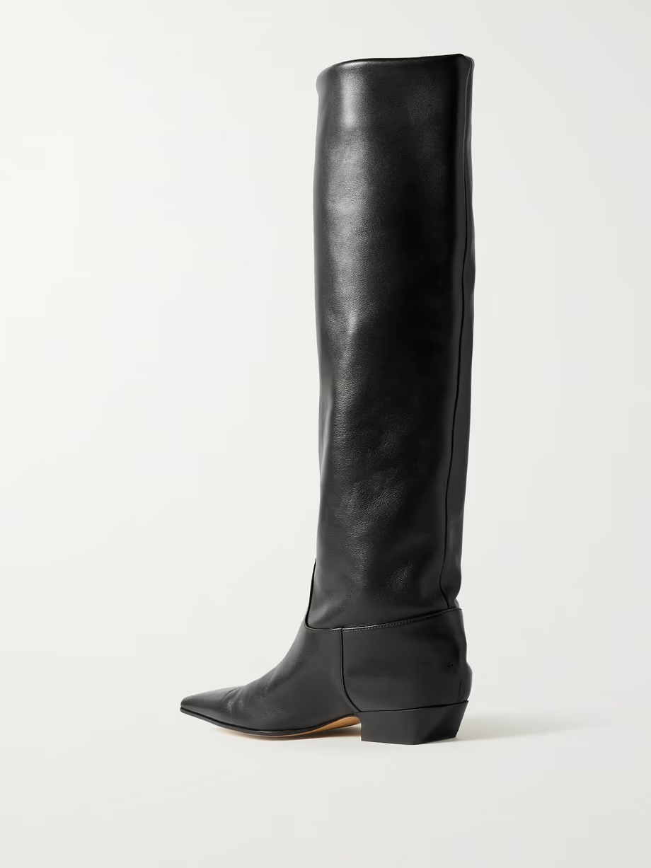 Marfa leather knee boots Marfa leather knee boots