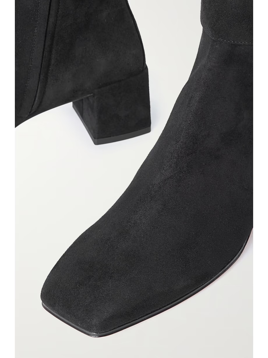 So Vivier buckled suede ankle boots So Vivier buckled suede ankle boots