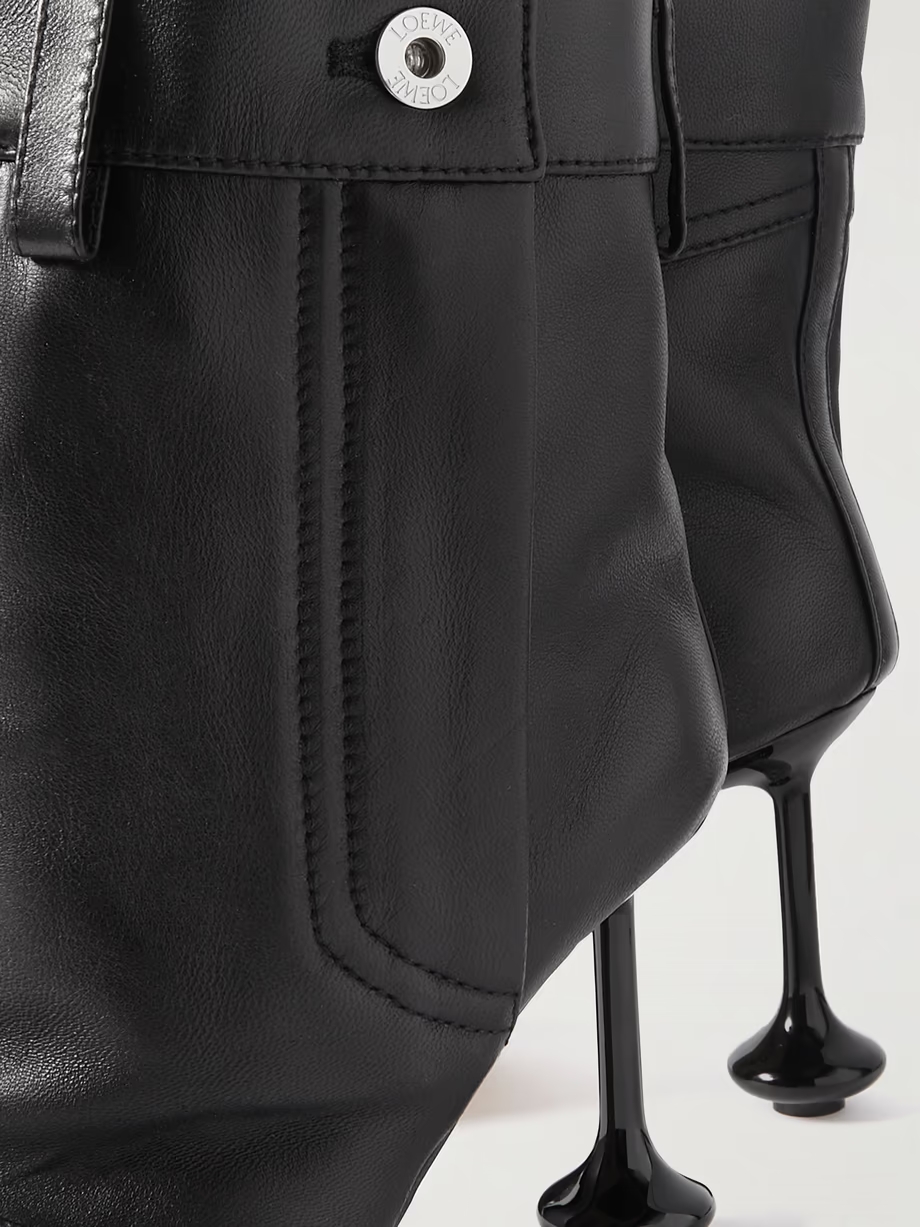 Toy paneled leather ankle boots Toy paneled leather ankle boots