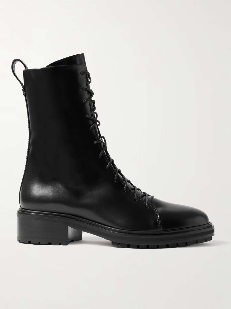 Isa leather ankle boots Isa leather ankle boots