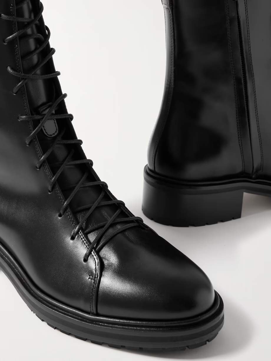 Isa leather ankle boots Isa leather ankle boots