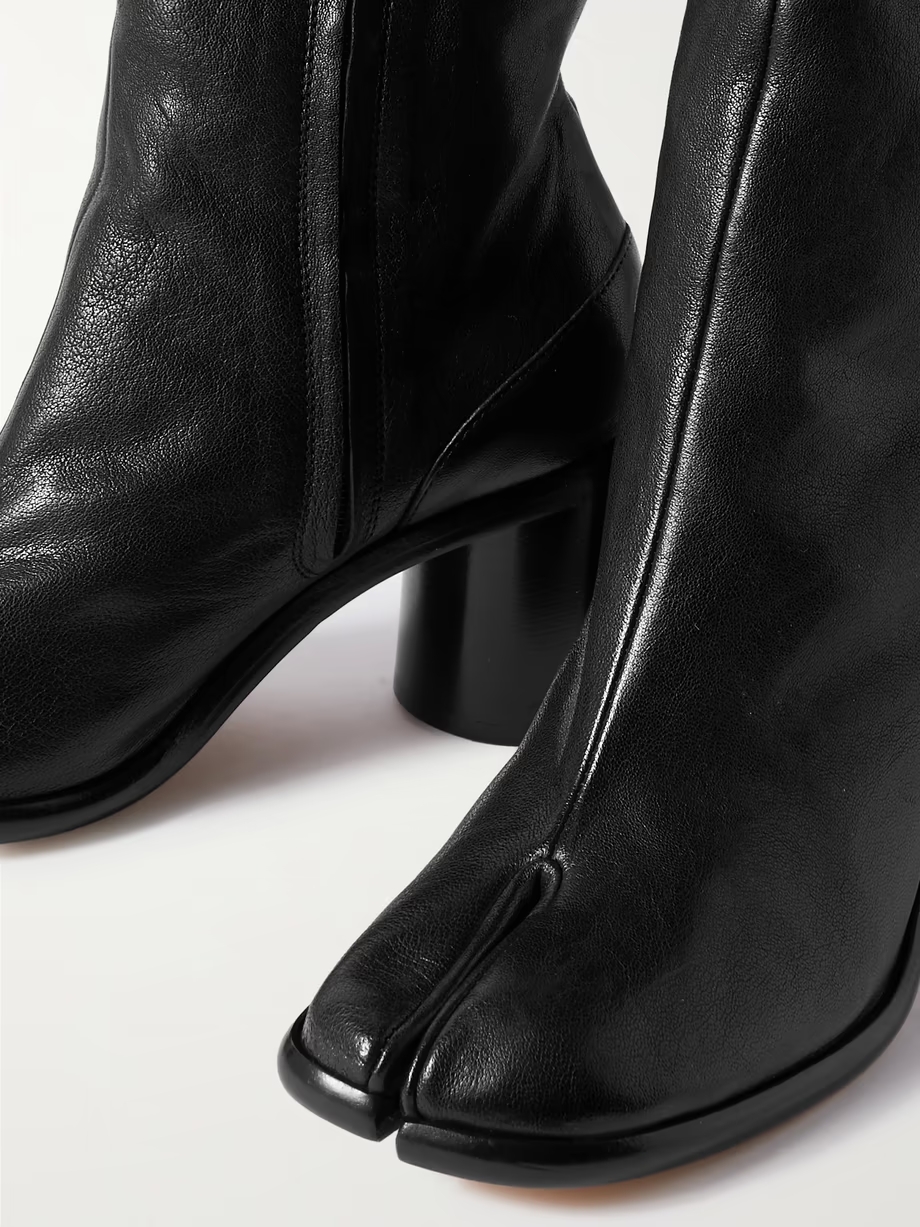 Tabi leather knee boots Tabi leather knee boots