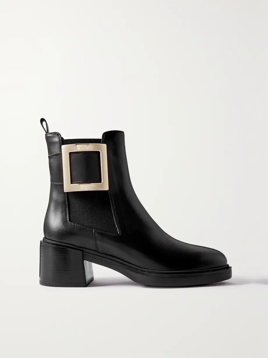 Viv Rangers buckled leather Chelsea boots Viv Rangers buckled leather Chelsea boots