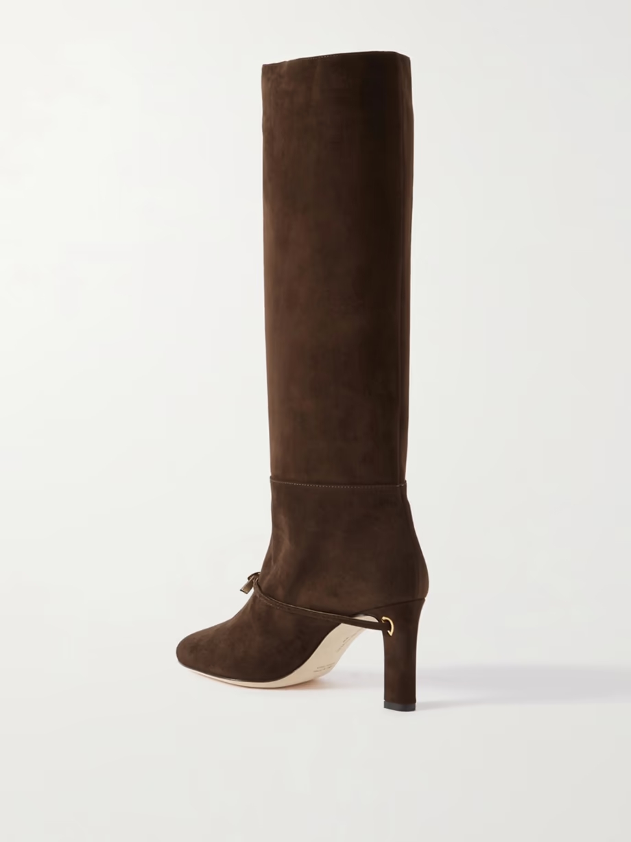 Samuele 85 suede knee boots Samuele 85 suede knee boots