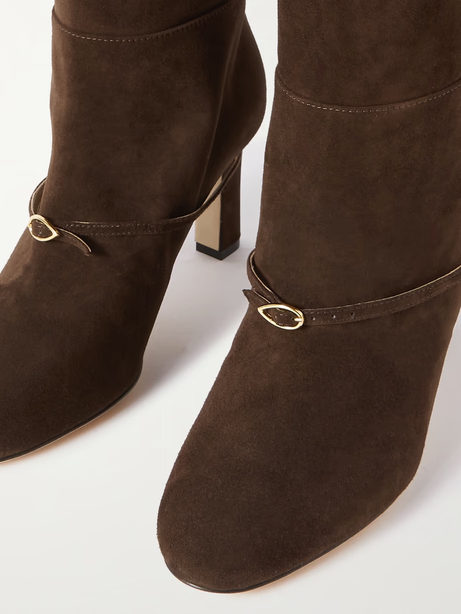 Samuele 85 suede knee boots Samuele 85 suede knee boots