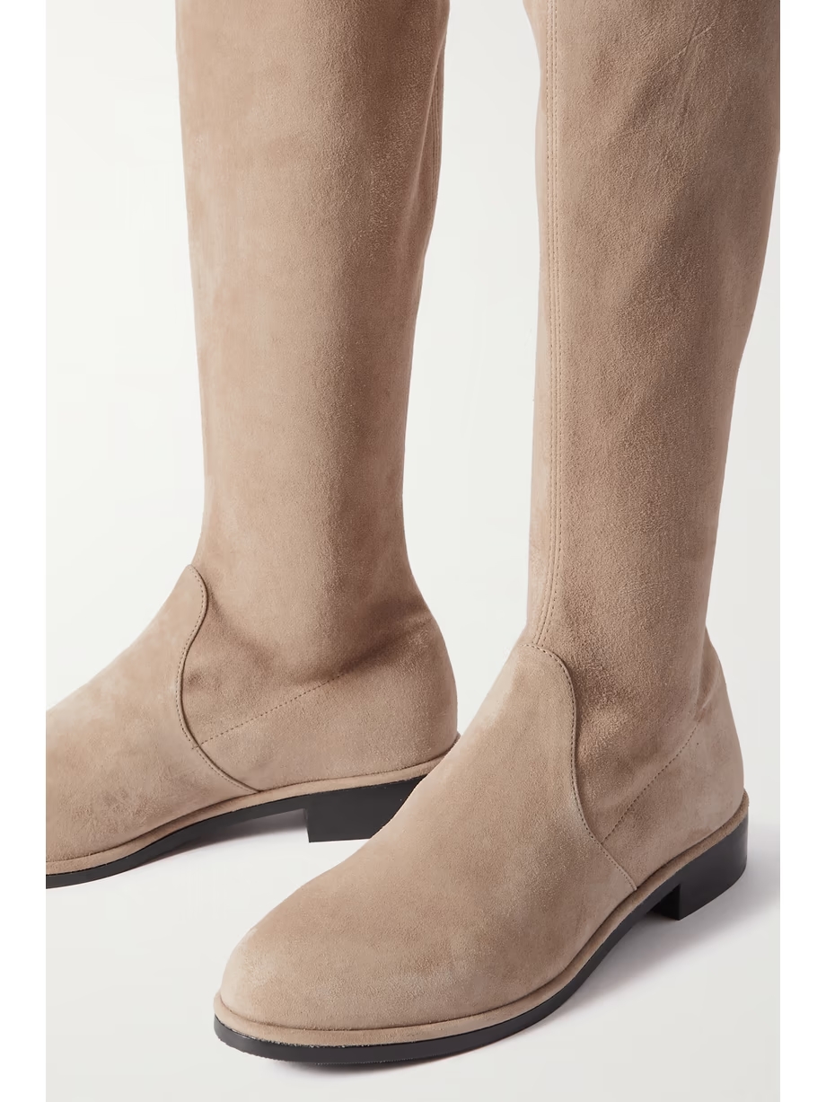 Lowland Bold suede over-the-knee boots Lowland Bold suede over-the-knee boots
